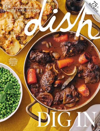 Dish magazine cover