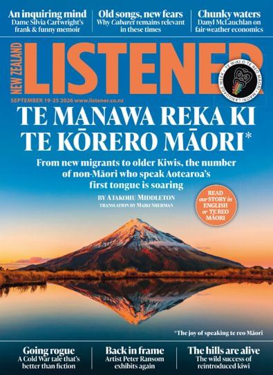 New Zealand Listener magazine cover