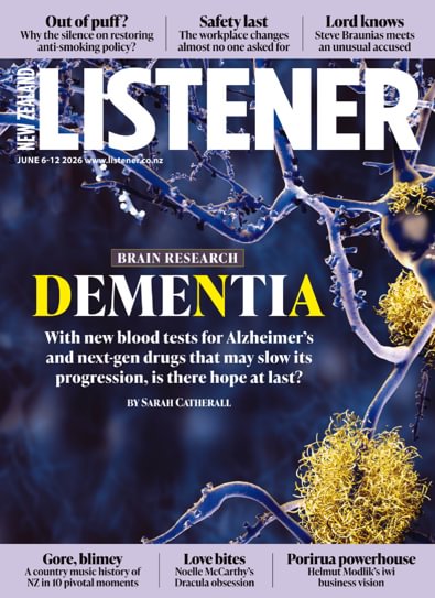 New Zealand Listener magazine cover