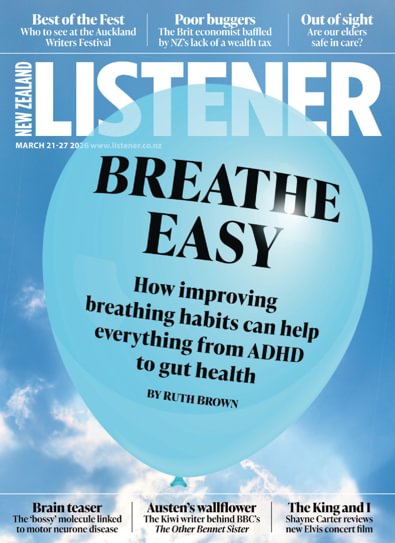 New Zealand Listener magazine cover