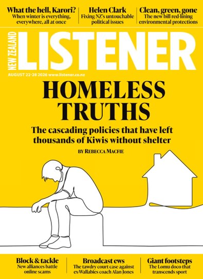 New Zealand Listener magazine cover
