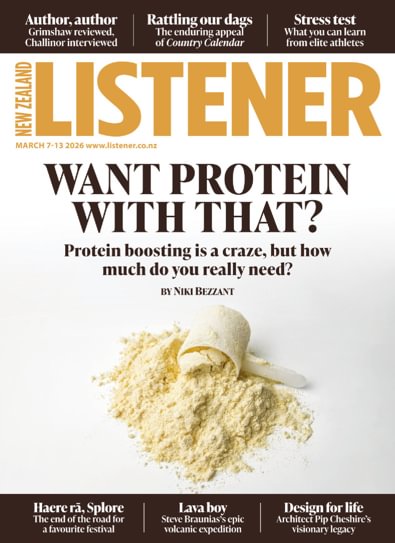 New Zealand Listener magazine cover