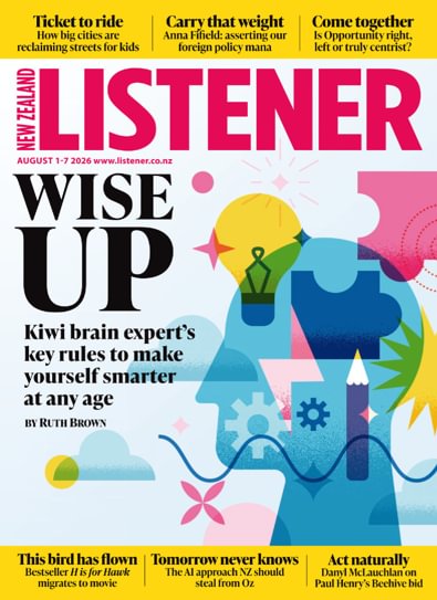 New Zealand Listener magazine cover