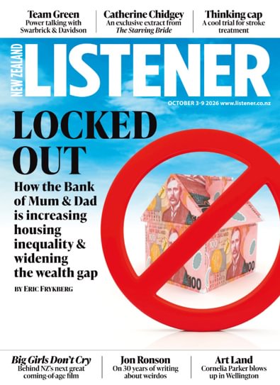 New Zealand Listener magazine cover