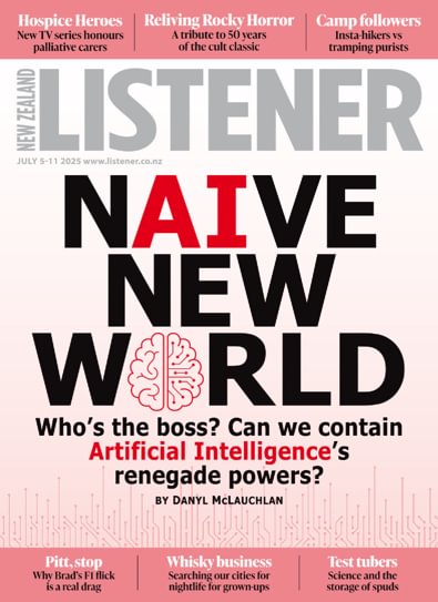 New Zealand Listener magazine cover