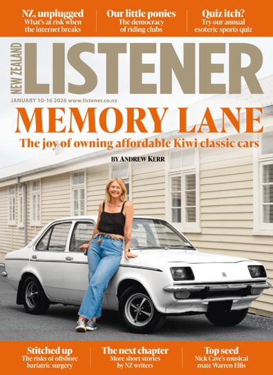 New Zealand Listener magazine cover