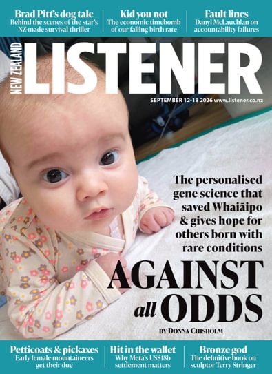 New Zealand Listener magazine cover