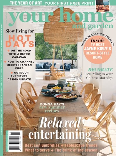 Your Home and Garden magazine cover