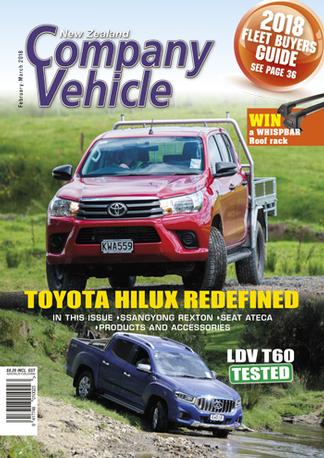 New Zealand Company Vehicle magazine cover
