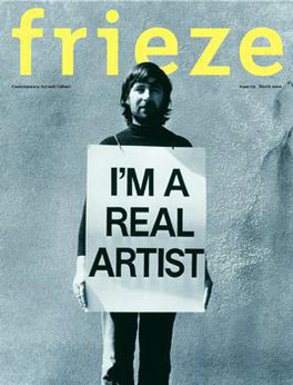 Frieze (UK) magazine cover