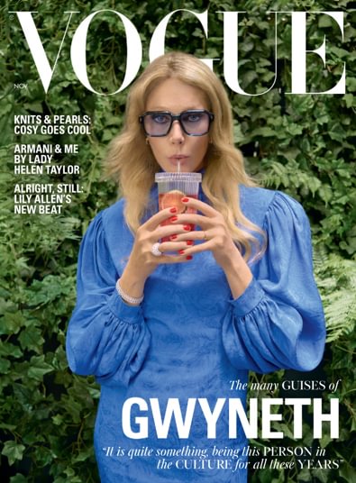 Vogue (UK) magazine cover