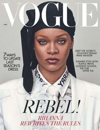 Vogue (UK) magazine cover
