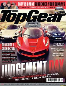 BBC Top Gear (UK) magazine cover