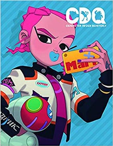 CDQ (character design quarterly) magazine cover