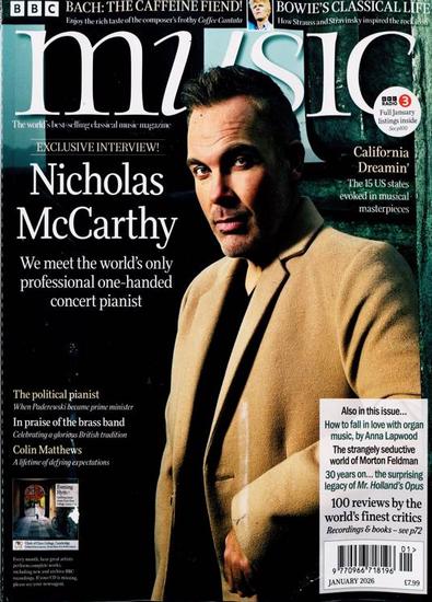 BBC Music magazine cover