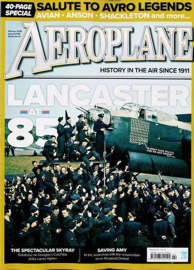 Aeroplane Monthly magazine cover