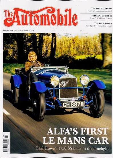 The Automobile magazine cover