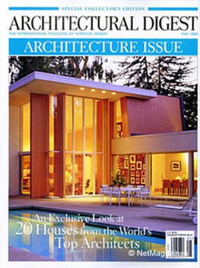 Architectural Digest (US) magazine cover