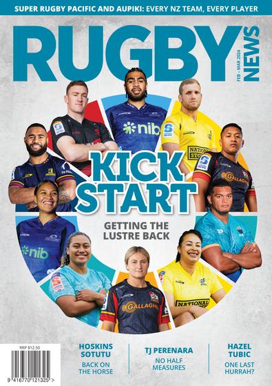 NZ Rugby News magazine cover