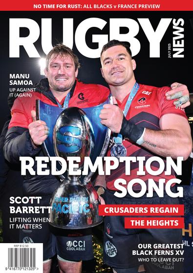 NZ Rugby News magazine cover