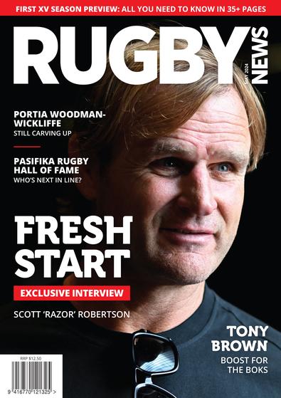 NZ Rugby News magazine cover