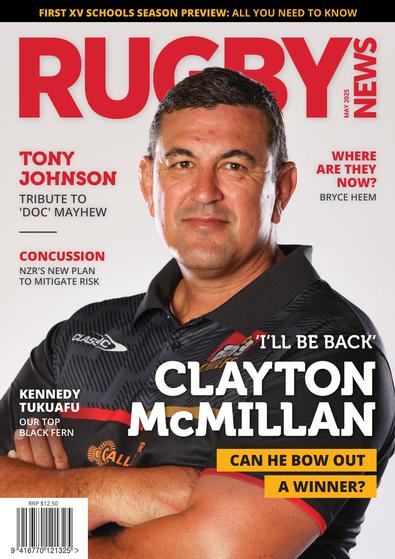 NZ Rugby News magazine cover