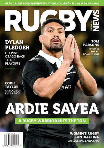 NZ Rugby News magazine subscription NZ Rugby News magazine cover