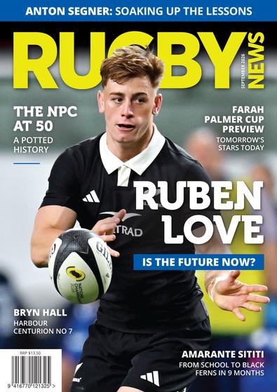 NZ Rugby News magazine cover