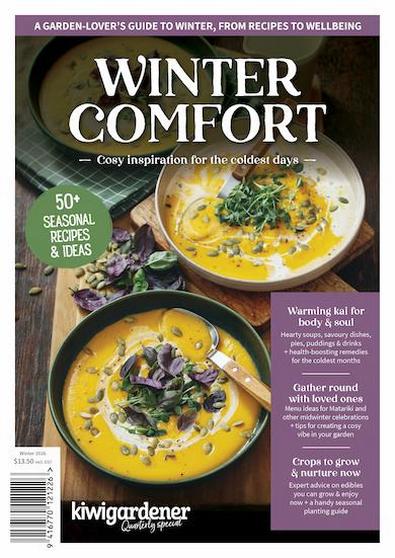 Kiwi Gardener Quarterly magazine cover
