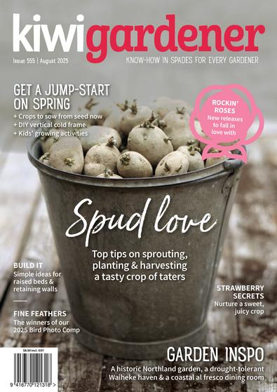 Kiwi Gardener magazine cover