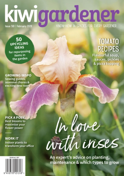 Kiwi Gardener magazine cover