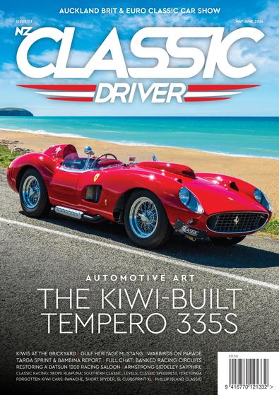 NZ Classic Driver magazine cover