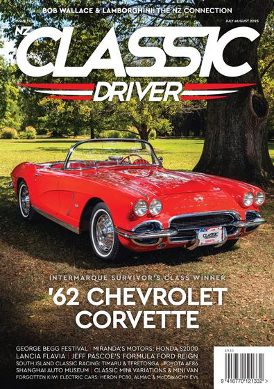NZ Classic Driver magazine cover