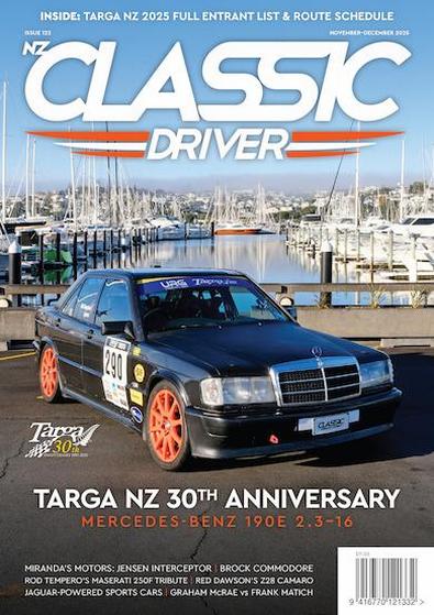 NZ Classic Driver magazine cover