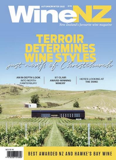 WineNZ Magazine cover