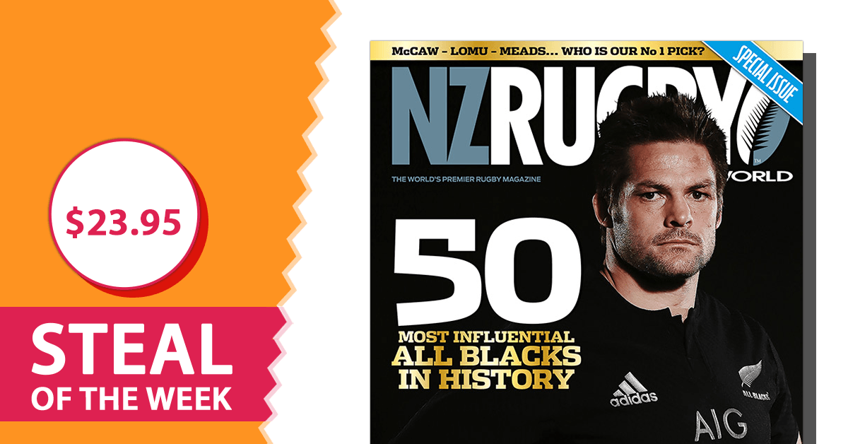 NZ Rugby World Magazine Subscription isubscribe.co.nz