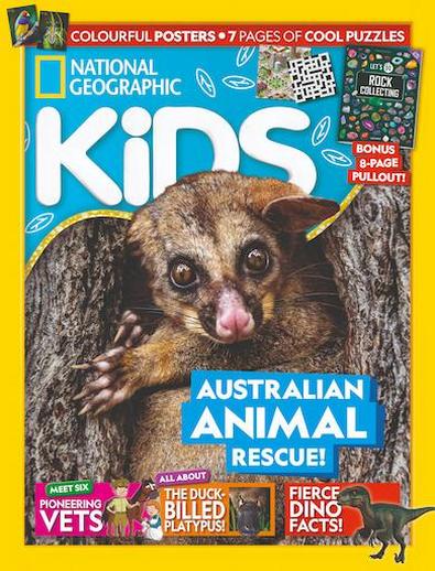 National Geographic Kids magazine cover