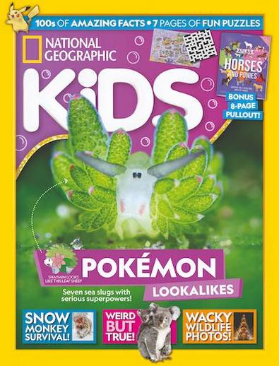 National Geographic Kids magazine cover