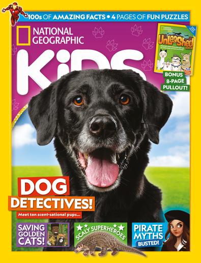 National Geographic Kids magazine cover