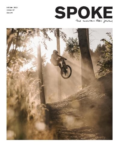 Spoke: The Mountain Bikers Journal magazine cover