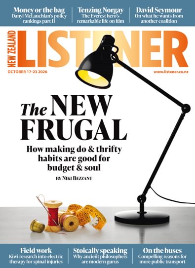 New Zealand Listener digital cover
