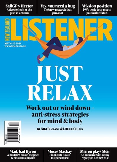 New Zealand Listener digital cover