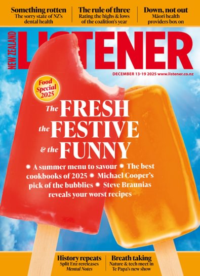 New Zealand Listener digital cover