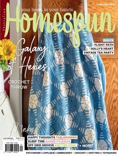 Australian Homespun  digital cover