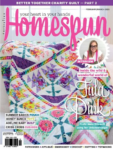 Australian Homespun  digital cover