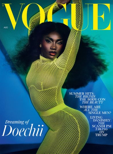 British Vogue digital cover