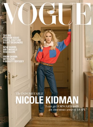 British Vogue digital cover