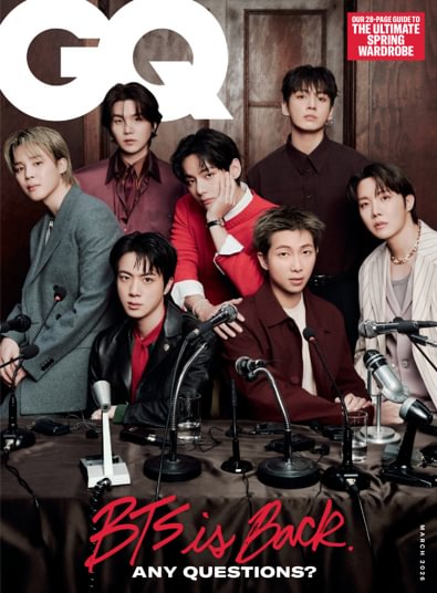 British GQ digital cover