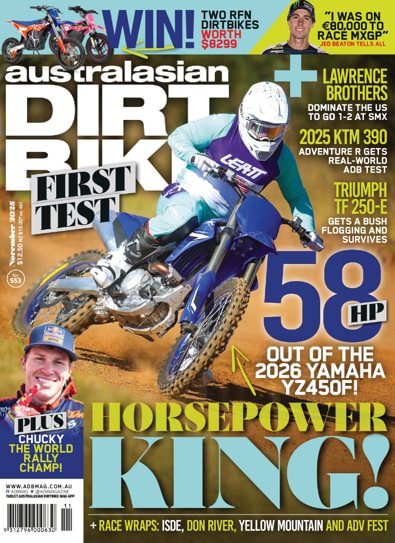 Australasian Dirt Bike Magazine digital cover