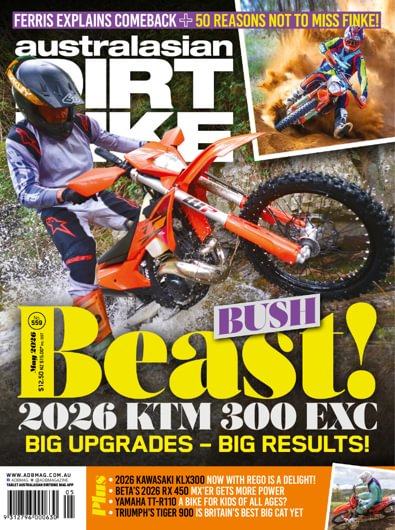 Australasian Dirt Bike Magazine digital cover